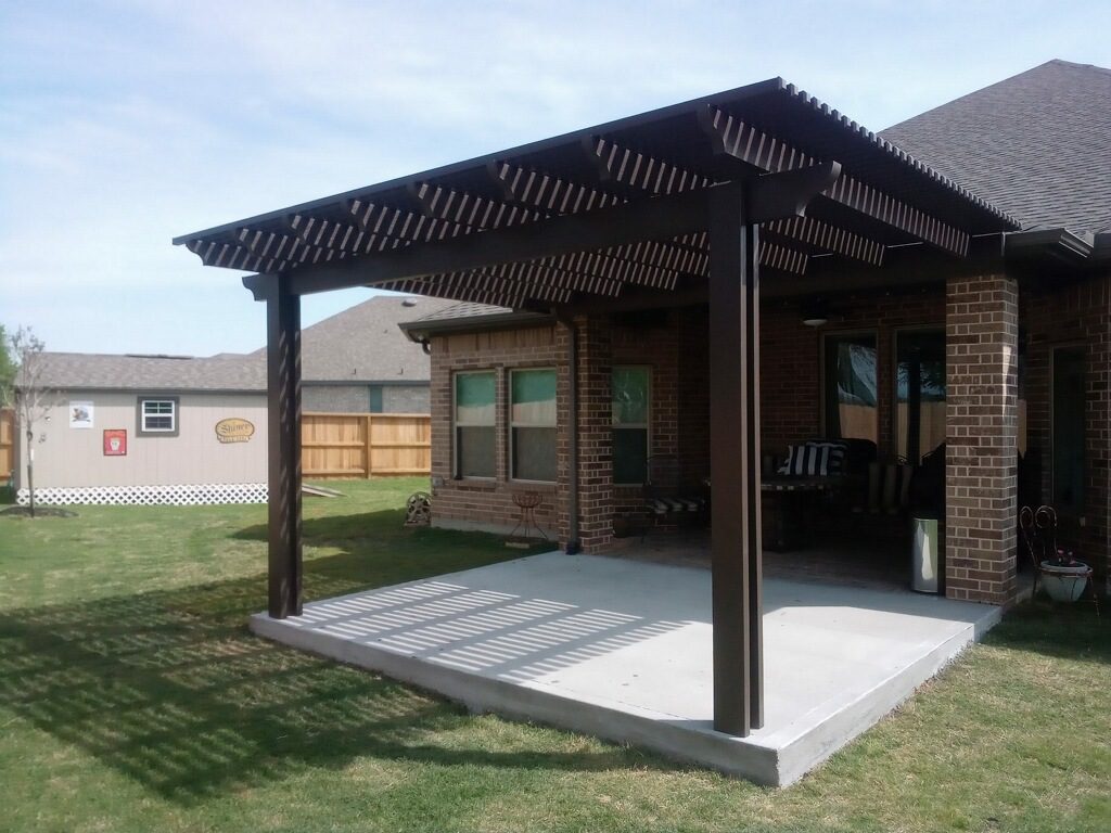 Aluminum pergola in Fulshear TX Aluminum pergola in Fulshear TX