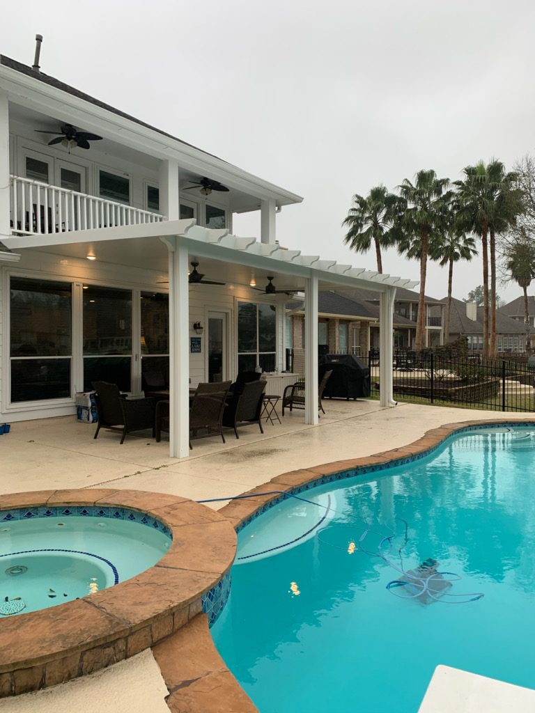 Covered Patio in Fulshear TX
