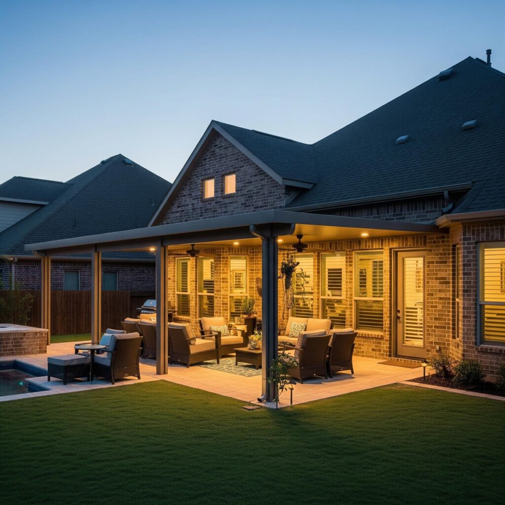 Building a patio cover in Missouri City TX